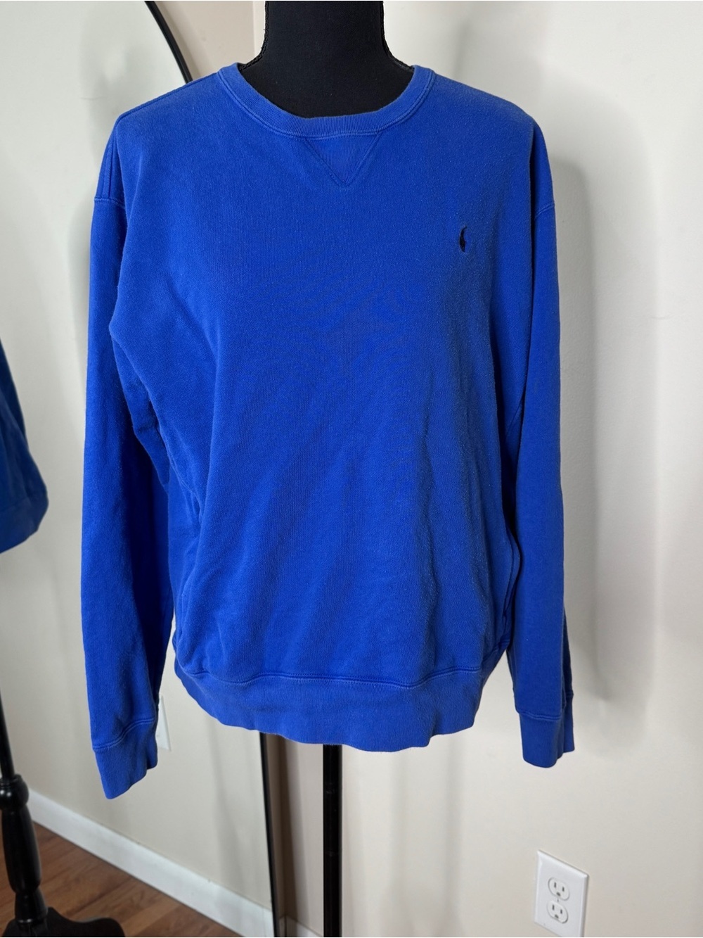 Ralph Lauren Royal Blue Sweatshirt Size L - Picture 2 of 5